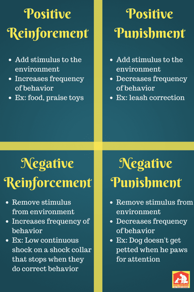 Operant Conditioning graphic | Dog Training In Your Home Myrtle Beach